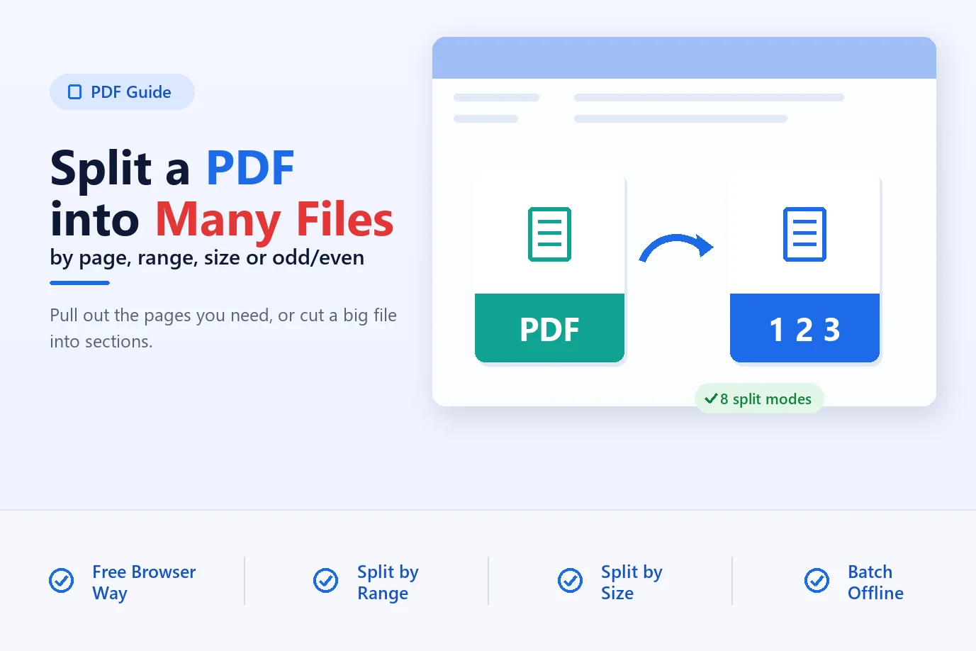 How to Split a PDF into Multiple Files