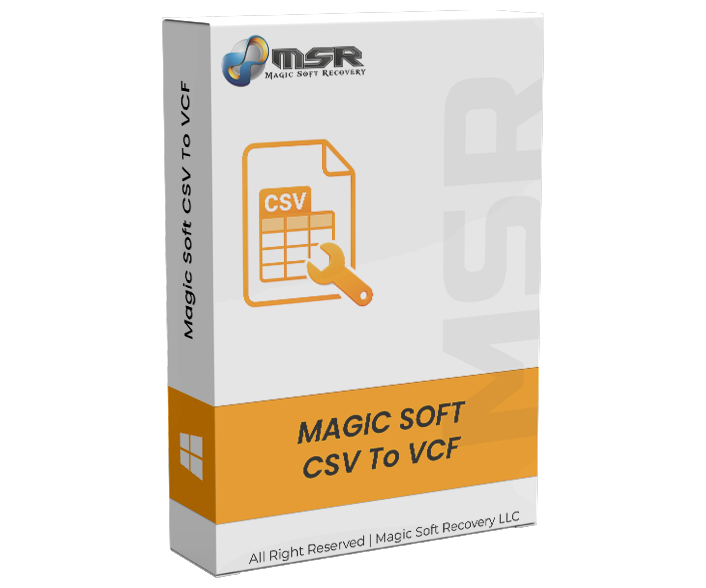 Magic Soft CSV to VCF Converter