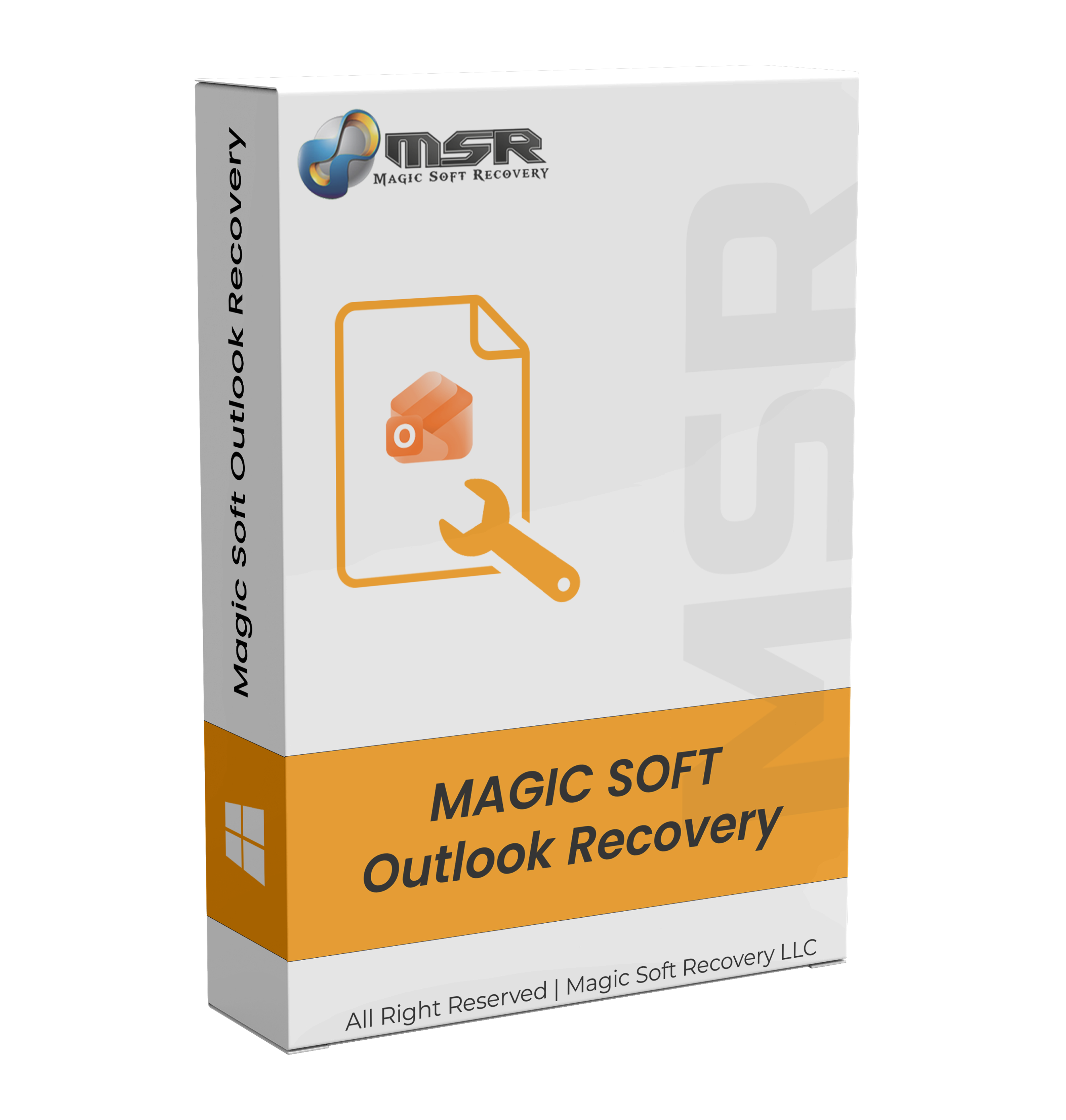 Magic Soft Recovery Outlook PST Recovery Software Screenshot